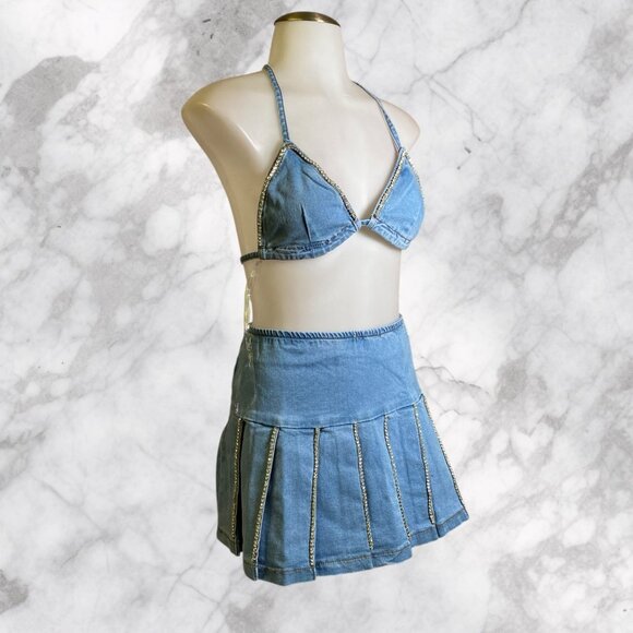 Dolls Kill Talk It Out Skirt Set - Picture 8 of 12